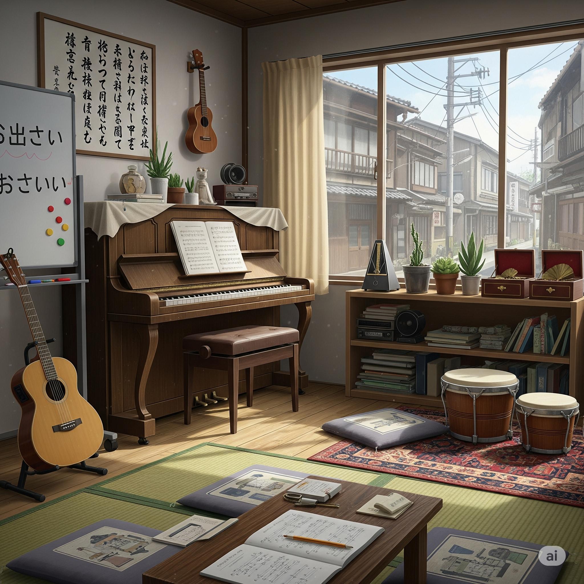 温かみのある音楽教室